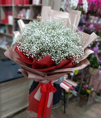 Букет цветов из: Гипсофила в Большой Казинке