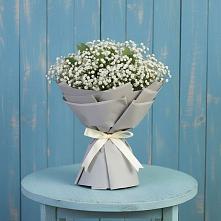 Букет цветов из:  Гипсофила в Большой Казинке