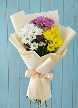 Букет цветов из:  Хризантемы в Большой Казинке