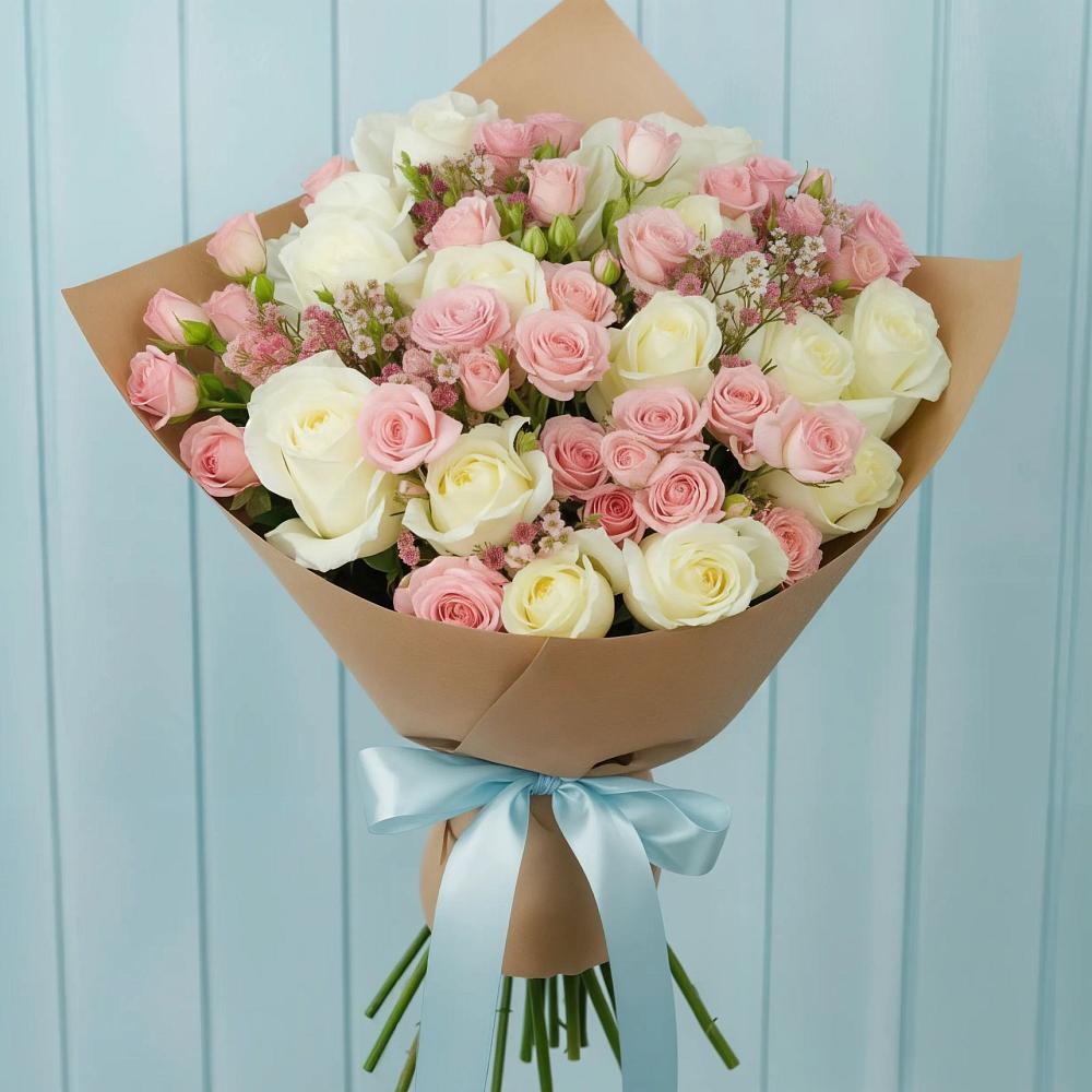 Букет цветов из: Розы в Большой Казинке