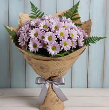 Букет цветов из:  Хризантемы в Большой Казинке