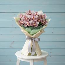 Букет цветов из:  Орхидеи и Розы в Большой Казинке