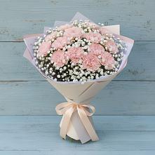 Букет цветов из:  Гвоздики в Большой Казинке