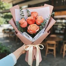 Букет цветов из:  Розы в Большой Казинке