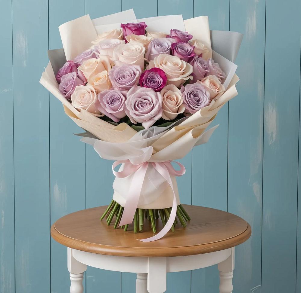 Букет цветов из: Розы в Большой Казинке