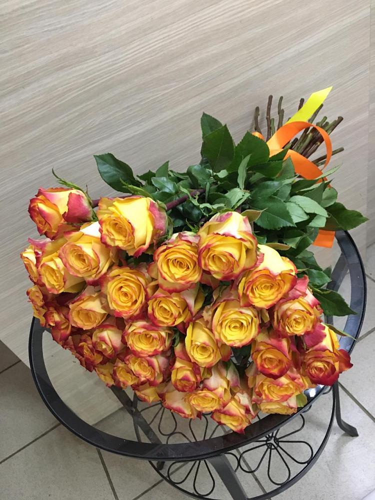 Букет Желтые розы в Большой Казинке