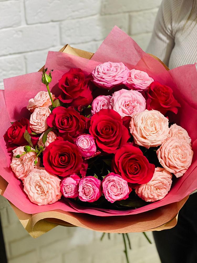 Букет цветов из: Розы в Большой Казинке