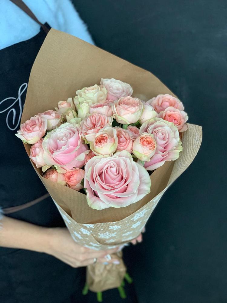 Букет цветов из: Хризантемы и Розы в Большой Казинке