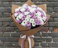 Букет цветов из:  Хризантемы #REPLACE_PRED# Большой Казинке