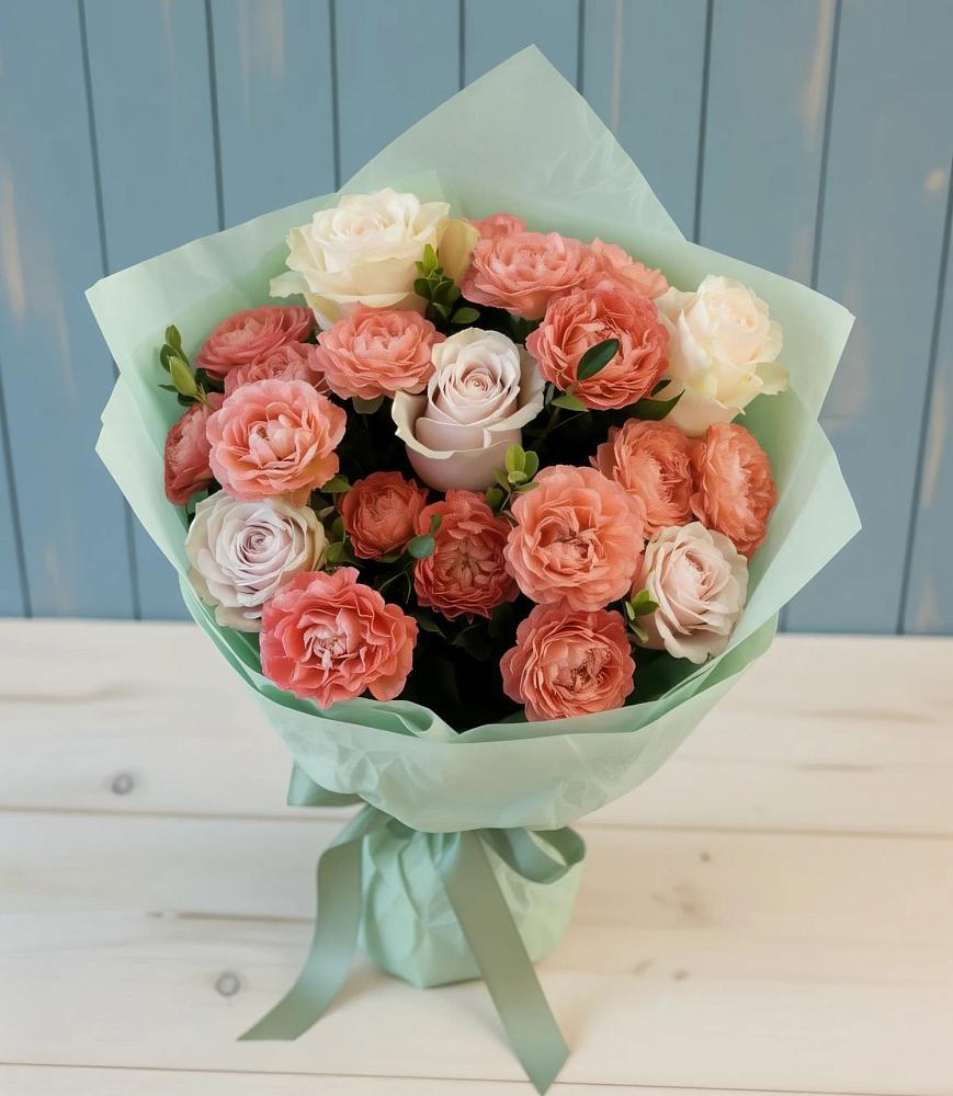 Букет цветов из: Розы в Большой Казинке