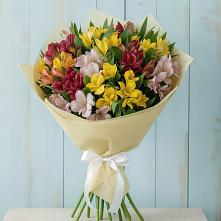 Букет цветов из:  Альстромерии в Большой Казинке