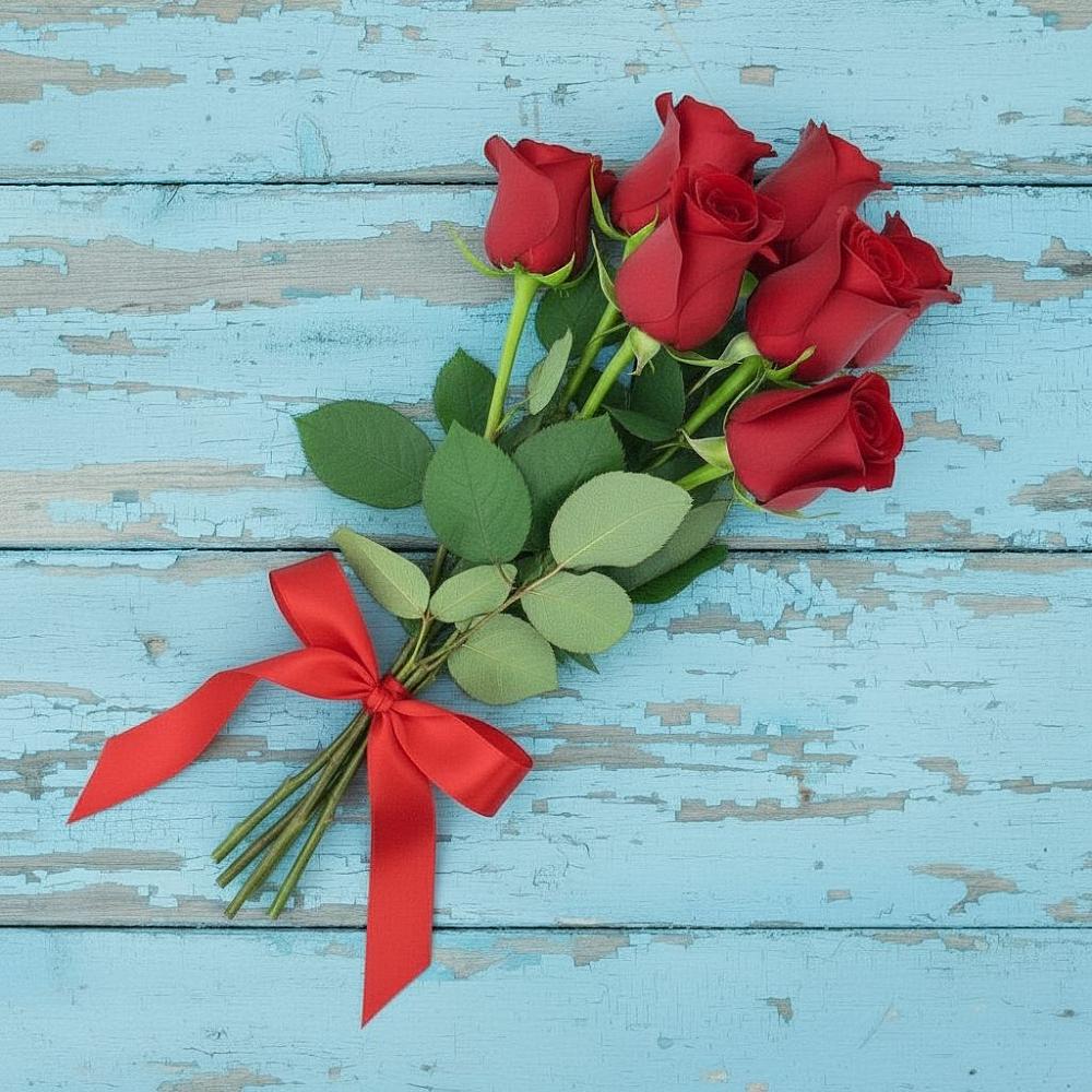 Букет Красные розы в Большой Казинке