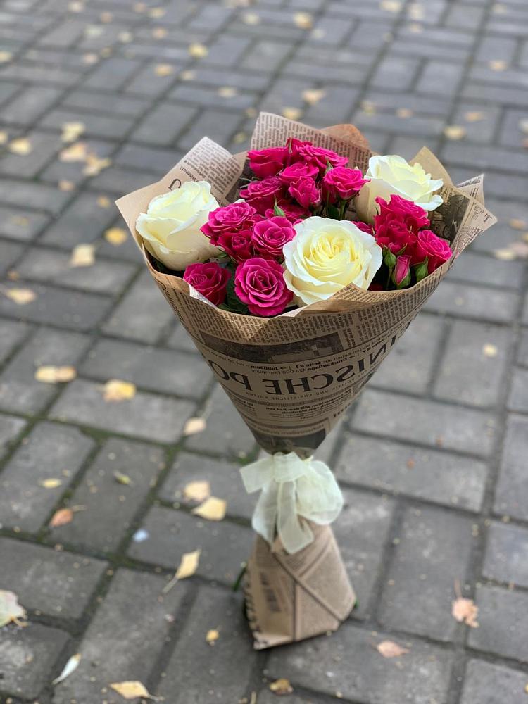 Букет цветов из: Розы в Большой Казинке