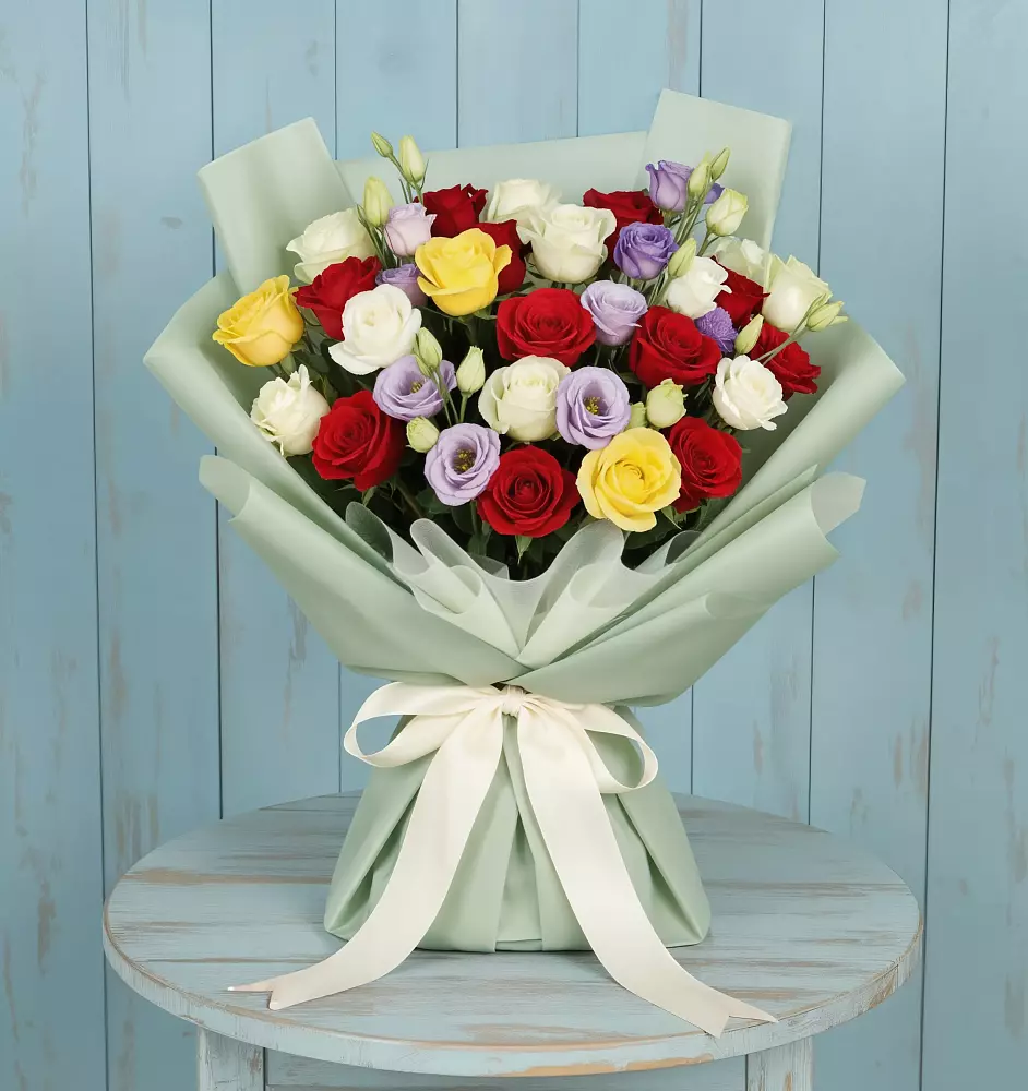 Букет цветов из: Розы в Большой Казинке