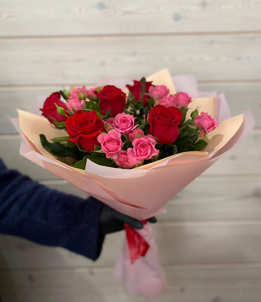 Букет цветов из: Розы в Большой Казинке