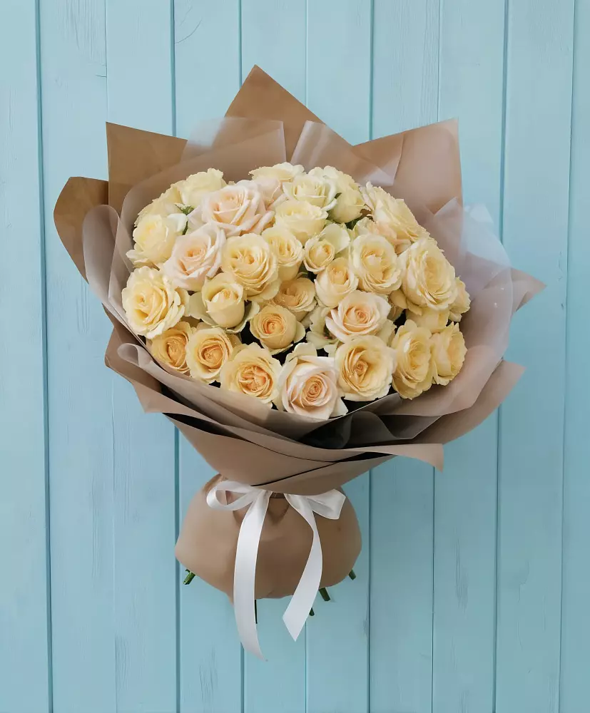 Букет Кремовое облако в Большой Казинке