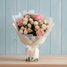 Букет цветов из:  Розы #REPLACE_PRED# Большой Казинке