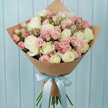 Букет цветов из:  Розы #REPLACE_PRED# Большой Казинке