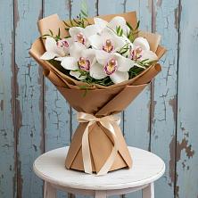 Букет цветов из:  Орхидеи и Розы в Большой Казинке